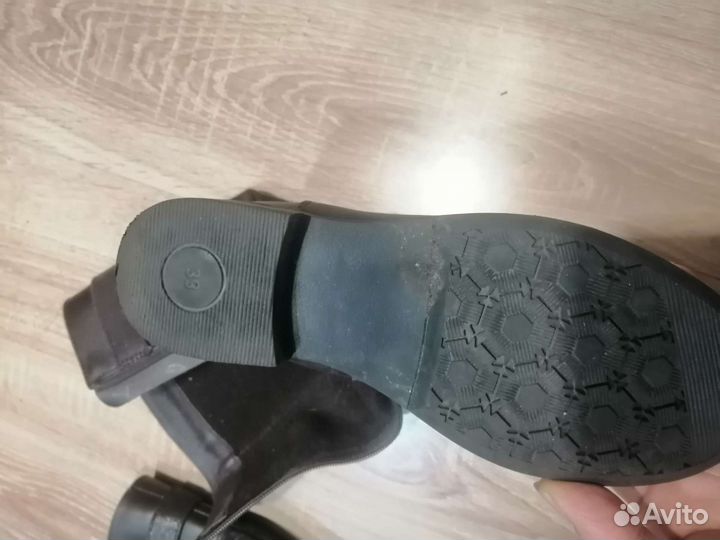 Сапоги демисезонные 33 размер