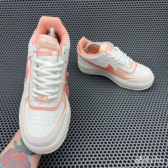 Nike Air Force 1 Low Shadow White Coral Pink