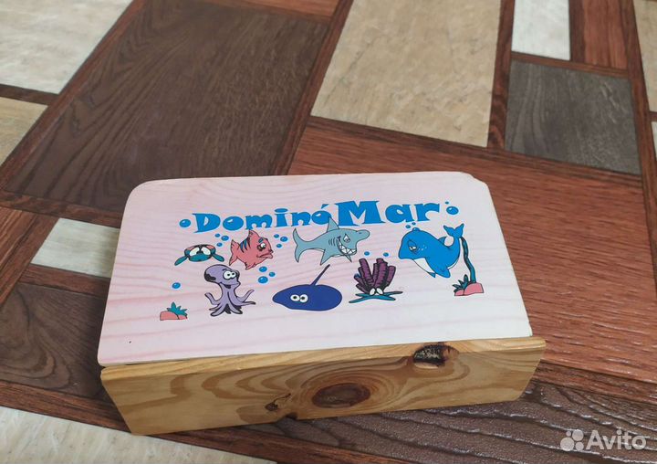 Домино деревянное