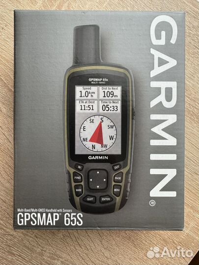 GPS навигатор Garmin gpsmap 65s
