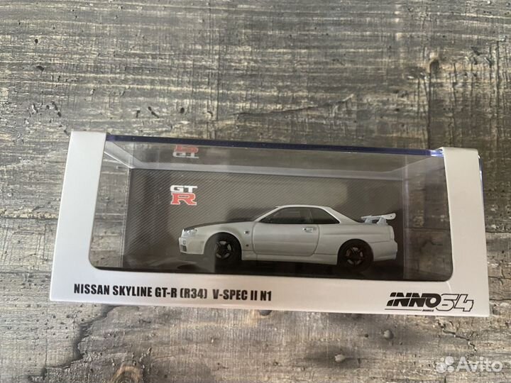 Модель inno 64 nissan skyline GT-R 34