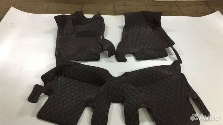 3D Коврики Mercedes Салон Багажник из Экокожи