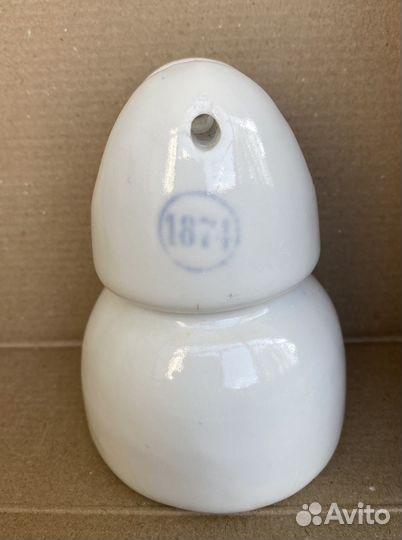 Телеграфный изолятор Сименс и Гальске 1874г