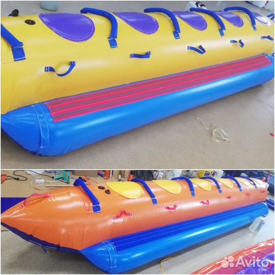 Надувной банан пвх с фалом