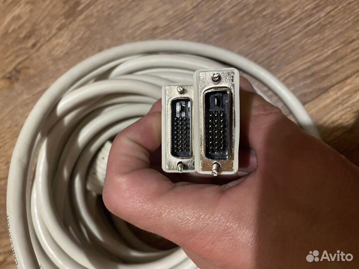 DVI кабель 8 метров