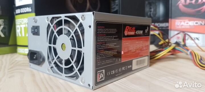 Блок питания для пк Real power 450w