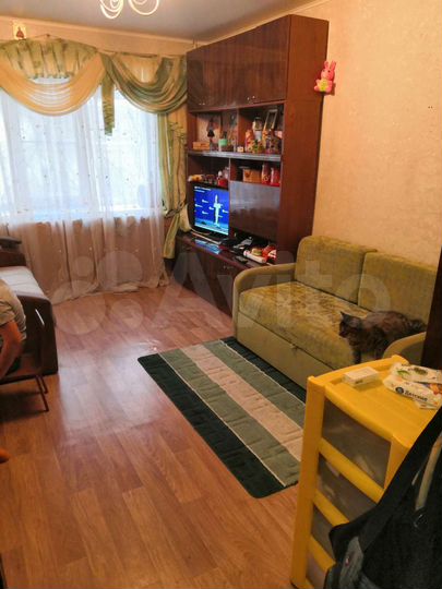 Комната 22 м² в 2-к., 4/5 эт.