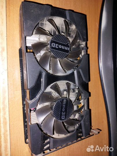 Продам видеокарту gtx 1050ti 4gb Inno3d