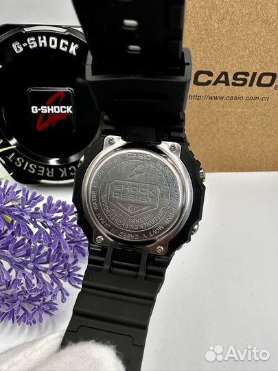 Часы casio g shock GA 2100 черные бронза