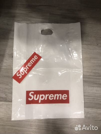 Худи Supreme mikro logo