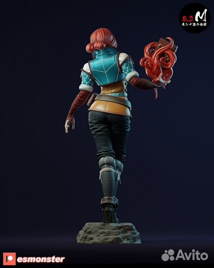 Фигурка из The Witcher, Трисс Меригольд + nsfw18+