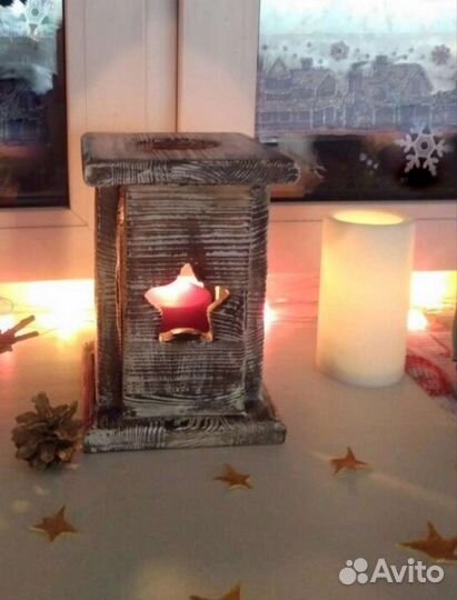 Подсвечник ручной работы