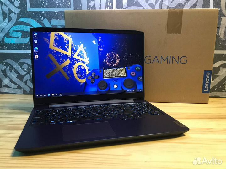 Игровой Lenovo полный комплект Ryzen/GTX1650ti