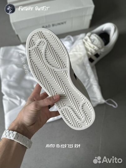 Кроссовки adidas campus bad bunny белые