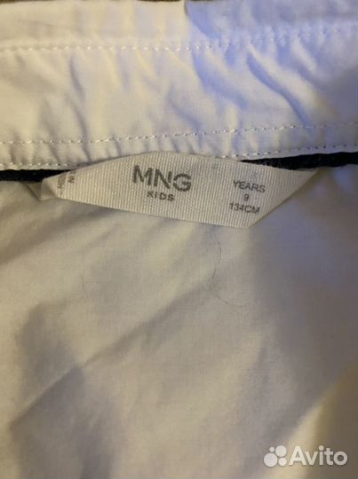 Рубашка mango kids для мальчика