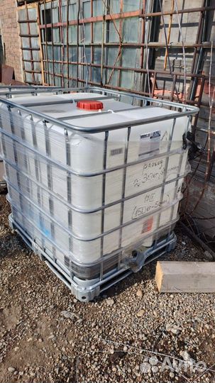 Емкость еврокуб бак из пищевого пластика (1000л)