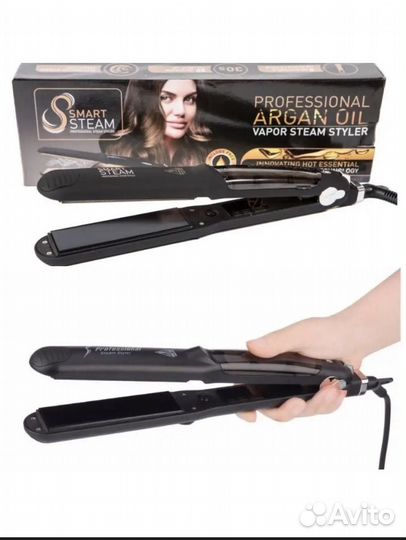 Профессиональный паровой выпрямитель для волос