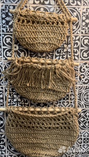 Подвесные настенные корзины, кашпо для хранения