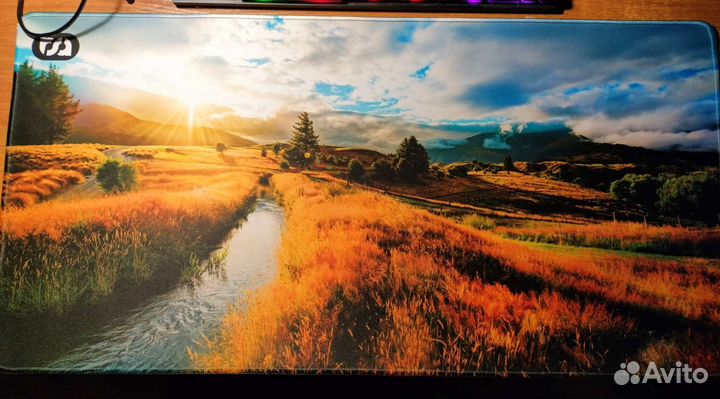 Большой игровой коврик для мыши