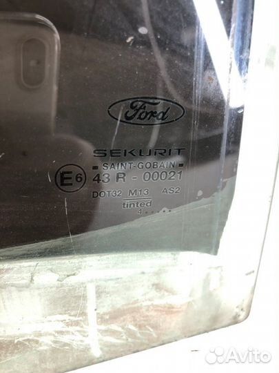 Стекло двери заднее правое Ford Mondeo 3 2004