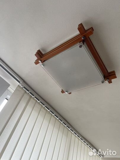 Комплект светильников со стеклом 3шт