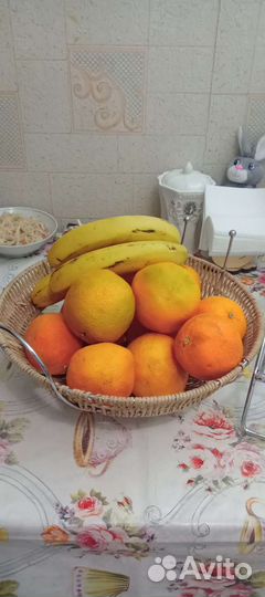 Корзина плетеная большая