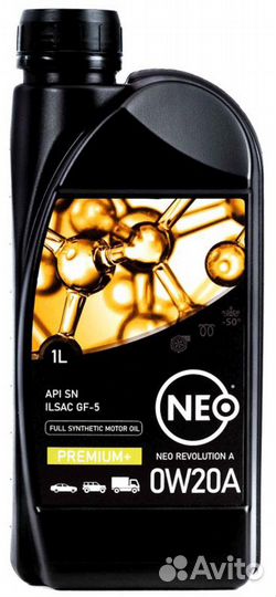 Neo Revolution A 0W-20 A - (SN), (GF-5)