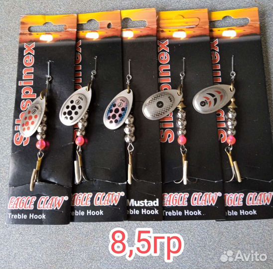 Силикон. Крючки,монтажи, блёсны