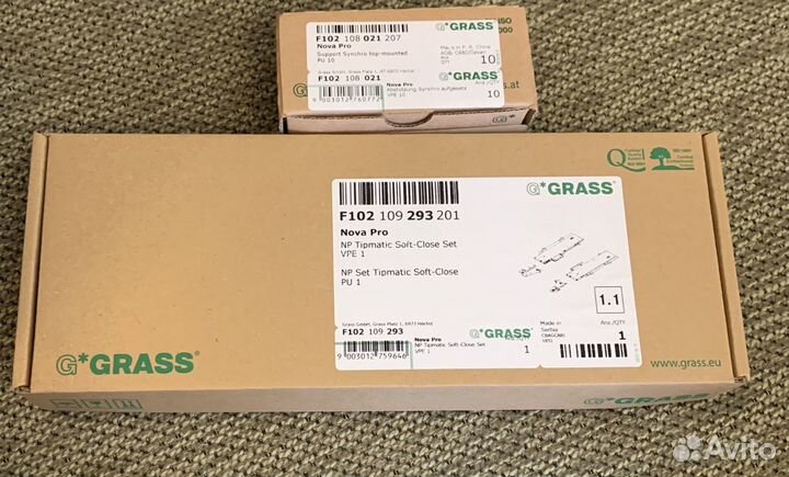 Механизм grass плавного открывания ящиков