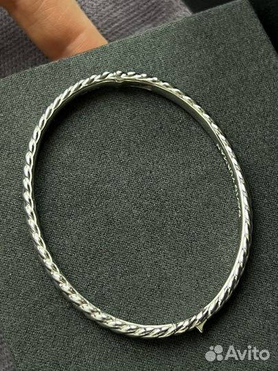Браслет из белого золота David Yurman женский
