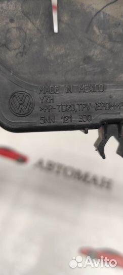 Воздуховод радиатора Тигуан 2