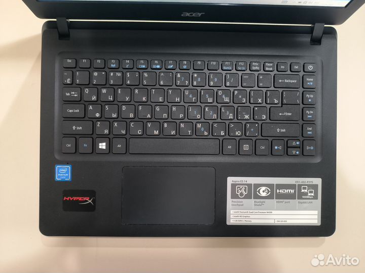 Ноутбук Acer Aspire ES 14