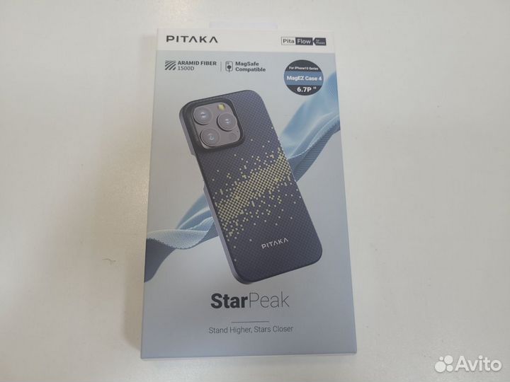 Чехол Pitaka StarPeak MagEZ 4 для iPhone 15 Pro Ma
