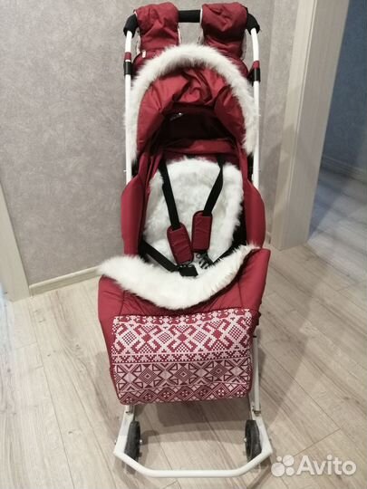 Коляска санки