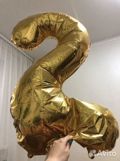 Фольгированные шары цифры