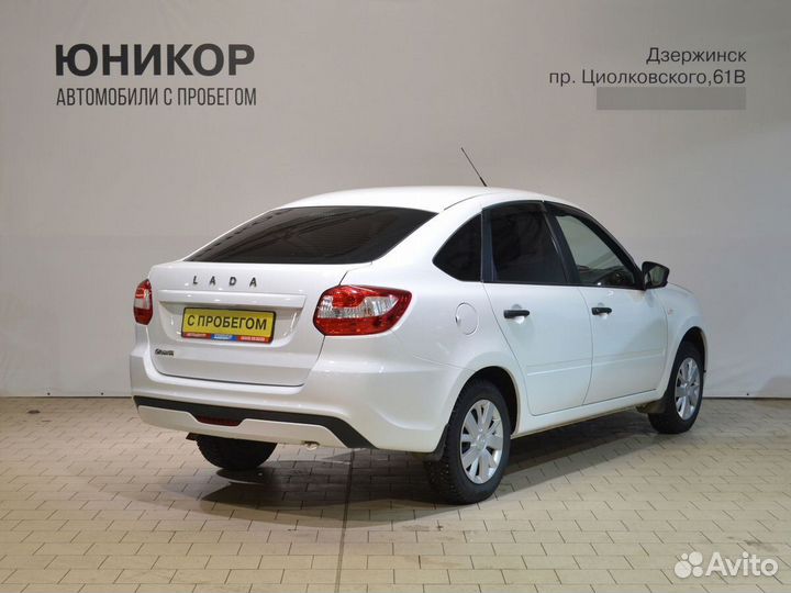 LADA Granta 1.6 МТ, 2020, 52 710 км