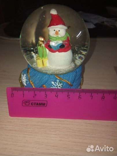 Снежный шар Снеговик