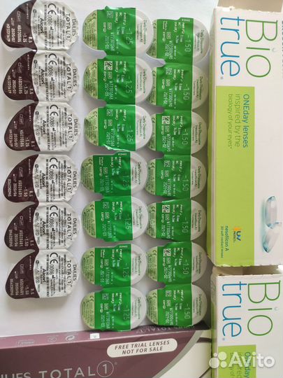 Линзы контактные Bio true