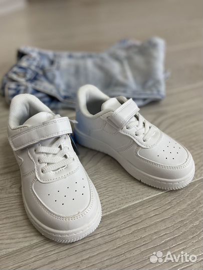Белые детские кроссовки 27, 28, 29, 30, 31