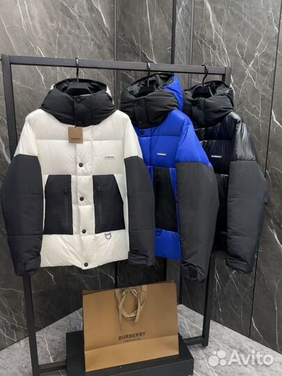 Пуховик мужской Burberry (black)