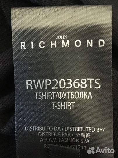 Richmond женская S футболка