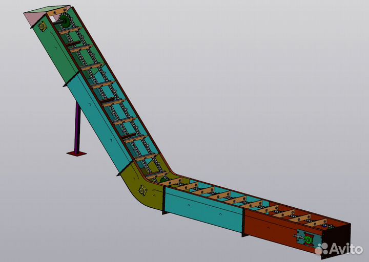 Транспортер ленточный (конвейер)