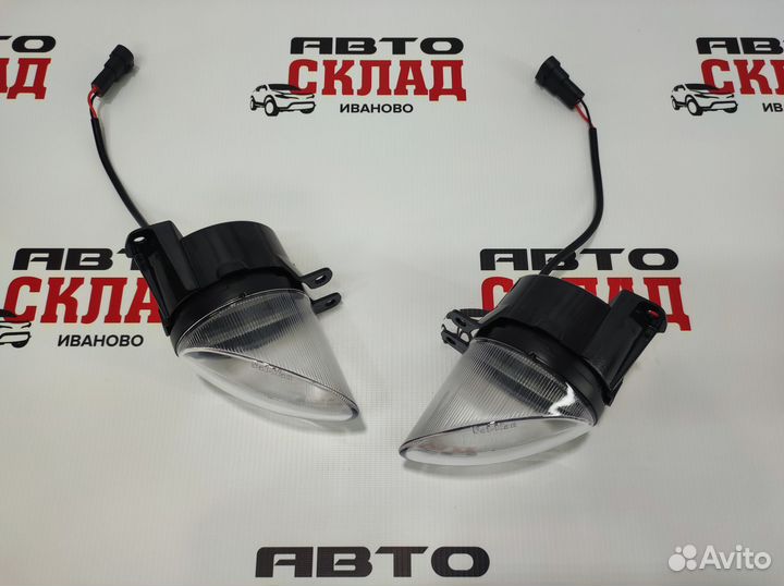 Птф LED Volkswagen Passat B6 50W 3 линзы Sal-Man