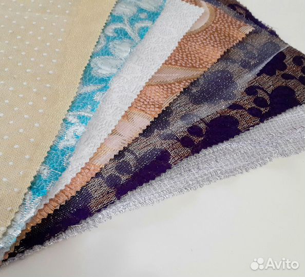 16 лоскутов 30х30 см для рукоделия, пэчворка