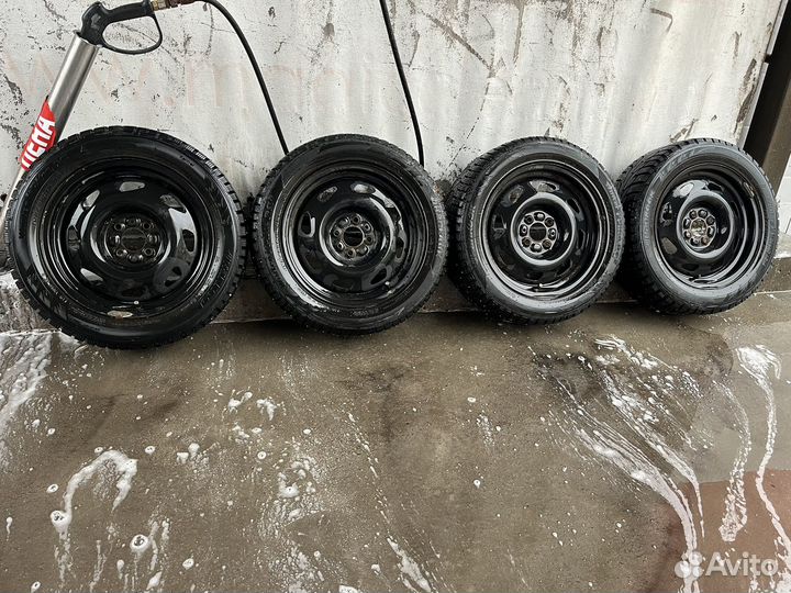 Зимние колеса r15 4/98 195/55 granta priora kalina