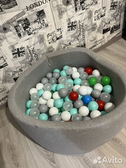 Сухой бассейн с шариками бу