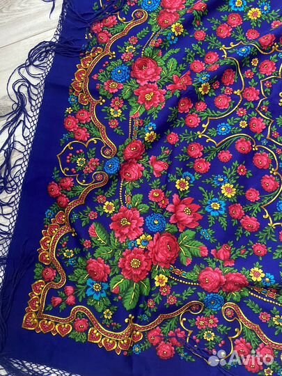 Платок шаль павловопосадский