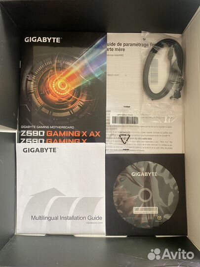 Материнская плата gigabyte Z590 gaming X