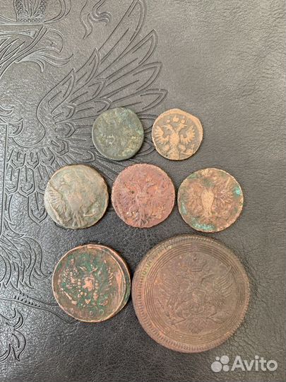 Медные царские монеты 18-19 век