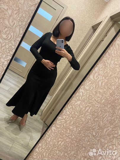 Платье новое черное